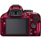 Nikon D5200 Red + 18-55 AF-S DX VR II