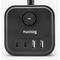 Huslog 15W 3x z.2xUSB-C,2xUSB,1.4m černá