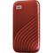 WD Externí SSD My Passport 2TB, Red