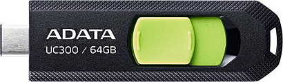 A-Data Flash Disk 64GB UC300 Black
