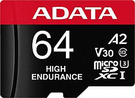 A-Data MicroSDXC karta 64GB High Endur.
