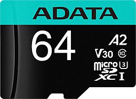 A-Data MicroSDXC karta 64GB Premier Pro