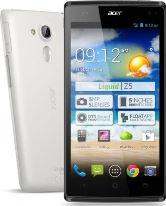 Acer Liquid Z5 Dual SIM Dual Core 5 WHITE