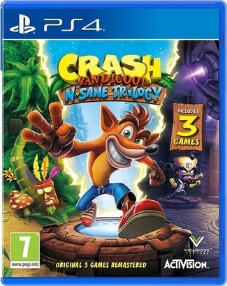Activision Crash Bandicoot N.Sane Trilogy hra PS4