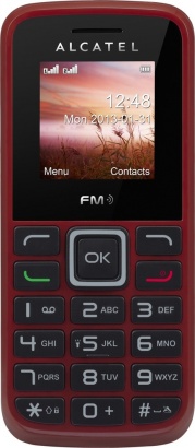 Alcatel One Touch 1010D Deep Red