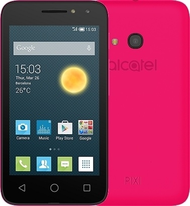 Alcatel One Touch PIXI 4 (4) 4034D Neon Pink