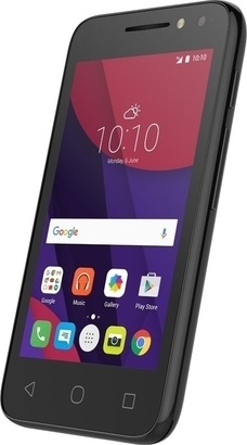 Alcatel One Touch PIXI 4 (4) 4034D Volcano Black