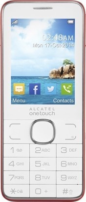 ALCATEL ONETOUCH 2007D Red