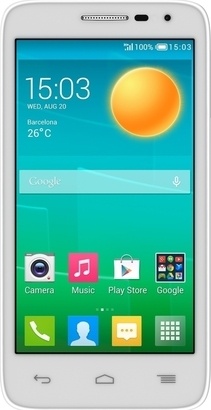 ALCATEL ONETOUCH 5038D POP D5 Full White