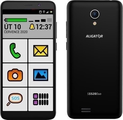 Aligator S5520 Duo 16GB Senior Black