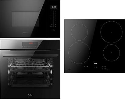 Set Amica AMMB25E3SGB + Amica DI 6410 PPB + Amica TXB 123TCPDNB