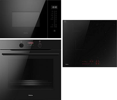 Set Amica AMMB25E3SGB + Amica DI 6412 CB + Amica TFB 129 TSCB