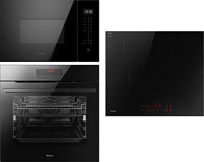 Set Amica AMMB25E3SGB + Amica DI 6412 CB + Amica TXB 123TCPDNB