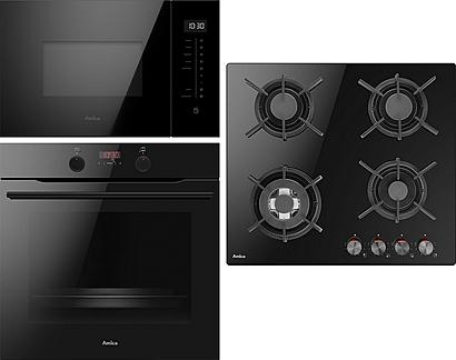 Set Amica AMMB25E3SGB + Amica DP 6411LZBG + Amica TFB 129 TSCB