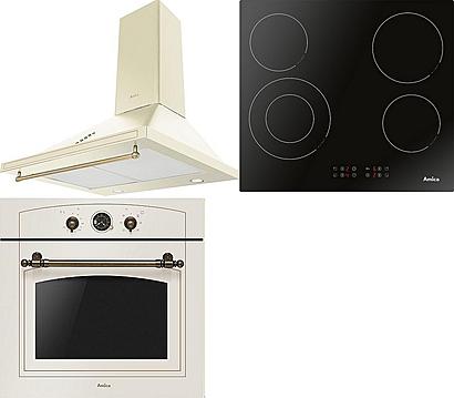 Set Amica DS 6412 B + Amica OKC 613 RW + Amica TR 16 MW