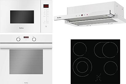 Set Amica KMC 742 610 C + Amica OTP6641WG + Amica TFB 112 TKW + Amica TMI 25 CXW