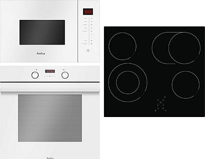 Set Amica KMC 742 610 C + Amica TFB 112 TKW + Amica TMI 25 CXW