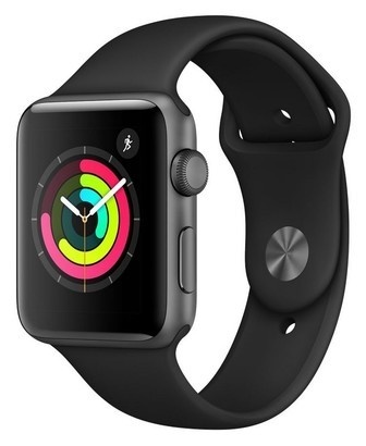 Apple Watch S3 42mm SpaceGrey mql12cn/a
