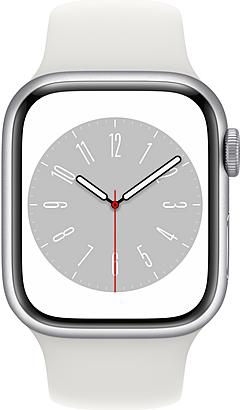 Apple Watch S8 41 Silver Al White Sp. B.