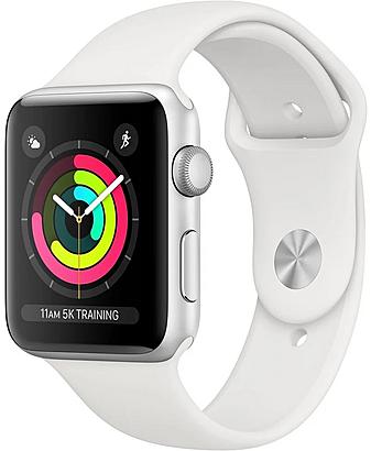 Apple Watch Series 3 42mm Silver/White