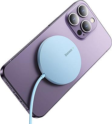 Baseus Simple Mini3 nabíječka 15W modrá