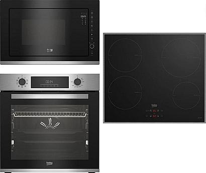 Set Beko BBIM 12300XDSE + Beko BMCB 25433X + Beko HII 64400MTX
