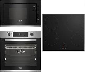 Set Beko BBIM 12300XDSE + Beko BMCB 25433X + Beko HII 64400MTX