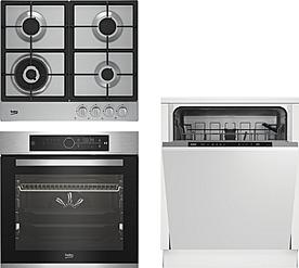 Set Beko BBIM 12400XMPS + Beko DIN 34320 + Beko HIAW 64235SX