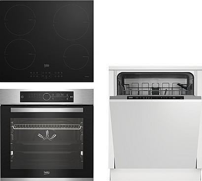 Set Beko BBIM 12400XMPS + Beko DIN 34320 + Beko HII 64200MT