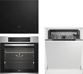 Set Beko BBIM 12400XMPS + Beko DIN 34320 + Beko HII 64200MT