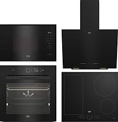 Set Beko BBIM 17400BDS + Beko BHCA62442BBH + Beko BMGB 20212B + Beko HII 64200FMT