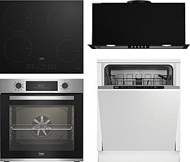 Set Beko BBIM12301XCE + Beko DIN 34320 + Beko HII 64200MT + Beko HNU61422B + sleva 20 % při použití kódu