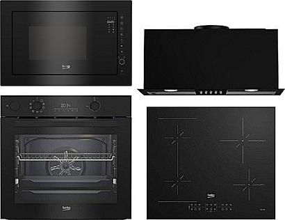 Set Beko BBIS17300BMPSE + Beko BMCB 25433BG + Beko HII 64200FMT + Beko HNU61422B