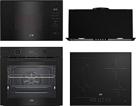 Set Beko BBIS17300BMPSE + Beko BMGB 20212B + Beko HII 64200SFMT + Beko HNU61422B + sleva 20 % při použití kódu