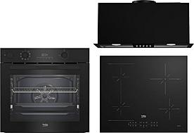 Set Beko BBIS17300BMPSE + Beko HII 64200SFMT + Beko HNU61422B