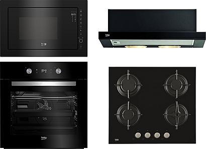 Set Beko BIM 24300 BS + Beko BMGB 25333BG + Beko CTB 6250B + Beko HILG 64220S