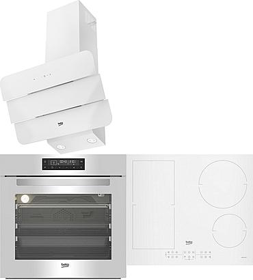 Set Beko BIR 14400 WGCS + Beko HCA 62541W + Beko HII 64200FMTW