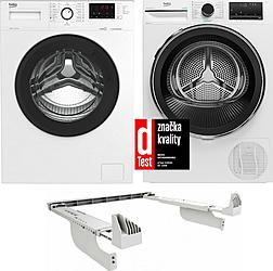 Set Beko DPY8506GXB2 + Beko WUV8612AXSW + PSK mezikus bílý