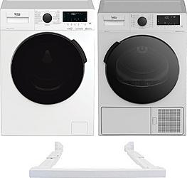 Set Beko XDF 85245CSH3BH + Beko XWUE 87265CSH3B + mezikus SKWUNI 2986960200