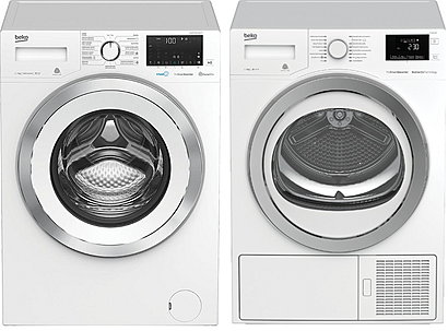 Set Beko XDH 8634CSRXDST + Beko XWUE 8736CSWX0C