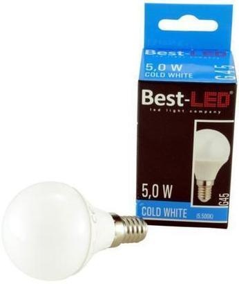 Best-LED E14 5W studená bílá BL-G45-5C