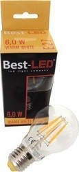Best-LED E27 6W teplá bílá BL-A19-6W