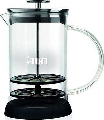 Bialetti pěnovač mléka skleněný 1 l