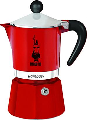 Bialetti RAINBOW 3 šálky červená