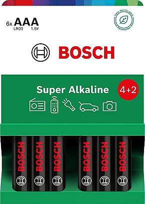 Bosch LR03SA6B/00 Sup.Alkal. AAA 4+2pack