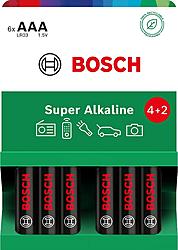 Bosch LR03SA6B/00 Sup.Alkal. AAA 4+2pack