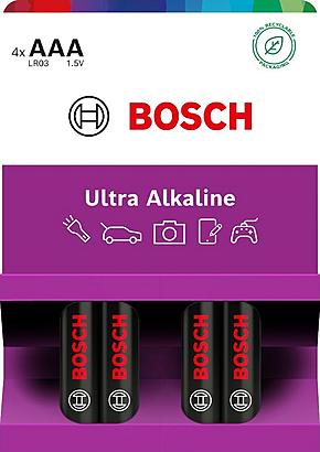 Bosch LR03UA4B/00 Ultra Alkal. AAA 4pack