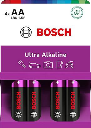 Bosch LR6UA4B/00 Ultra Alkaline AA 4pack