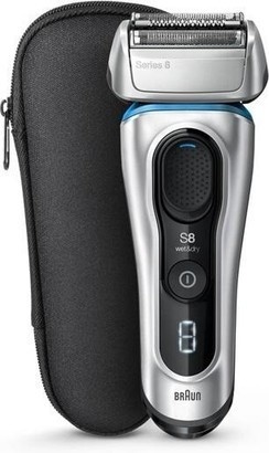 Braun Series 8 8330s Silver/Blue