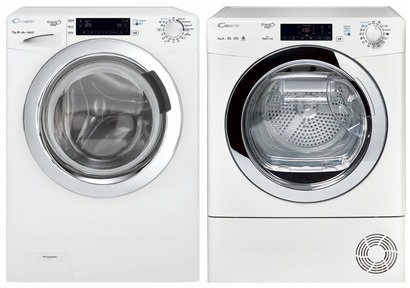 Set Candy GVF4137LWHC3/1-S + Candy GVS4 H7A1TCEX-S